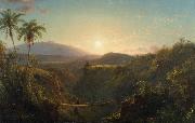 Frederic Edwin Church Pichincha oil painting on canvas